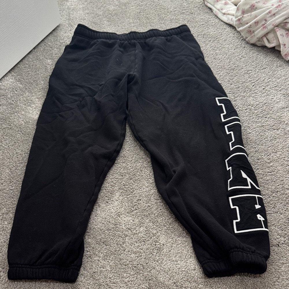 Black Kids Jogger Pants